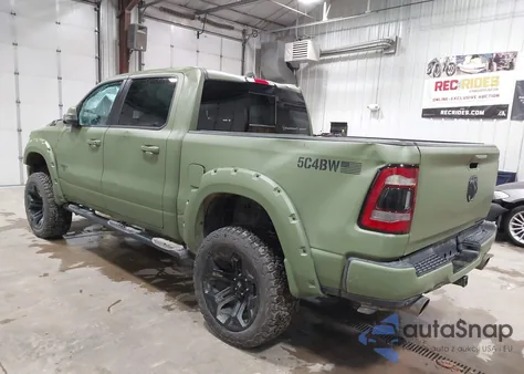 2023 Ram 1500 Big Horn 4X4 5'7 Box из США, поврежденный, VIN 1C6SRFFT3PN542975